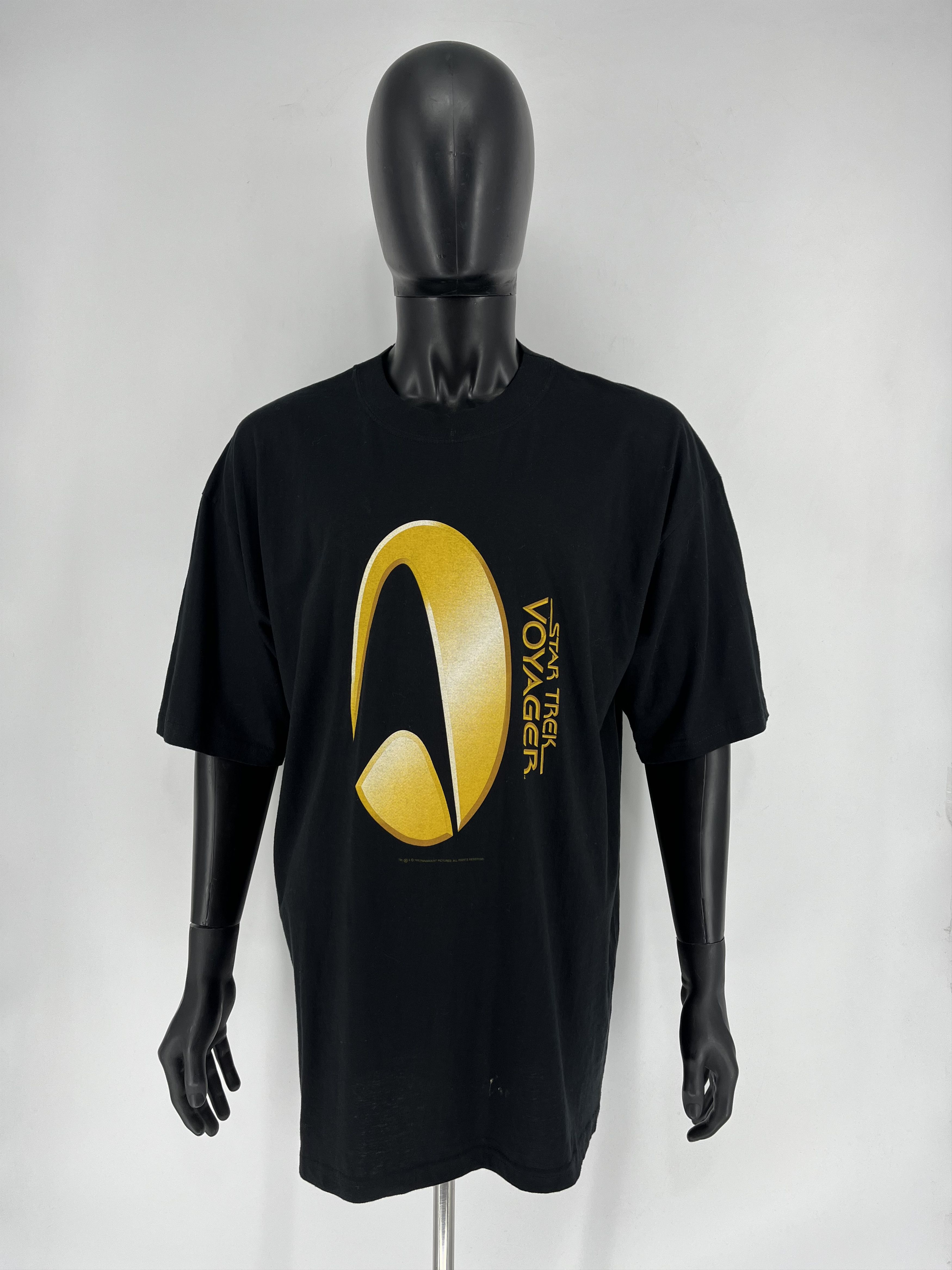 Band Tees × Vintage Movie Star trek voyager Tshirt 90s size XXLarge Size US XXL / EU 58 / 5 - 2 Thumbnail