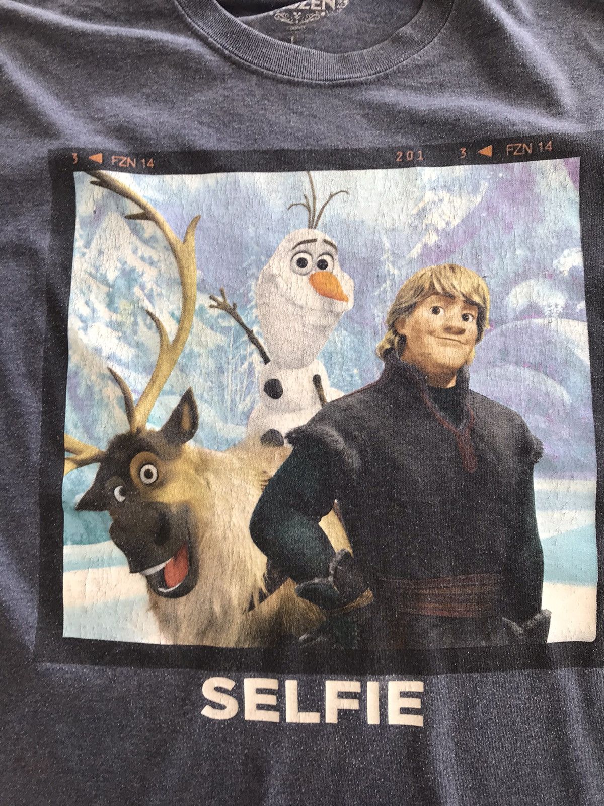 Anime Disney Frozen Musical Movie Tee cartoon network anima Size US L / EU 52-54 / 3 - 8 Thumbnail