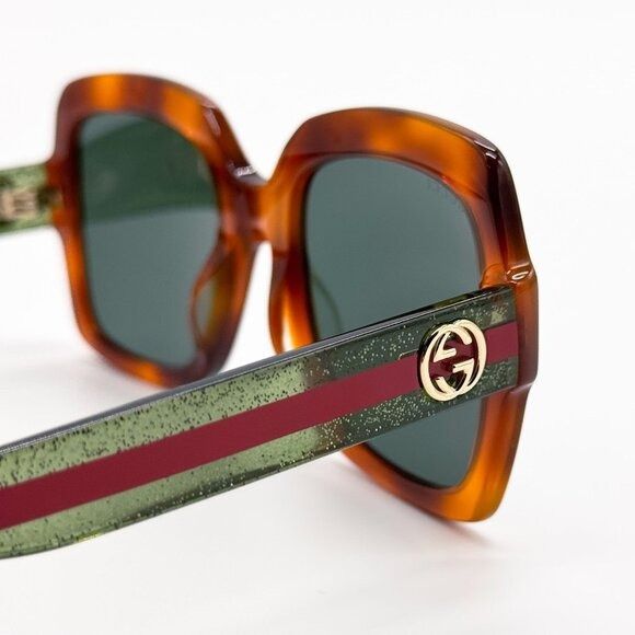 Gucci NEW GUCCI SUNGLASSES GG0036SN 003 HAVANA WOMEN EYEWEAR GUCCI Size ONE SIZE - 6 Thumbnail