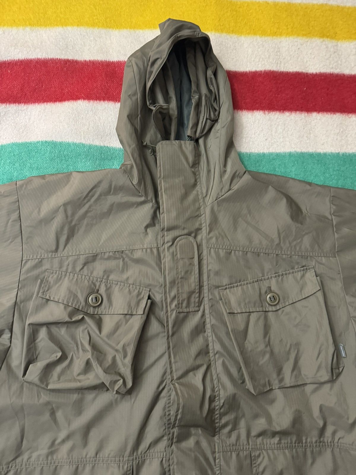 Japanese Brand × Wtaps W)Taps Tetsu Para Smock Military Olive Smock Parka Large Size US L / EU 52-54 / 3 - 5 Thumbnail