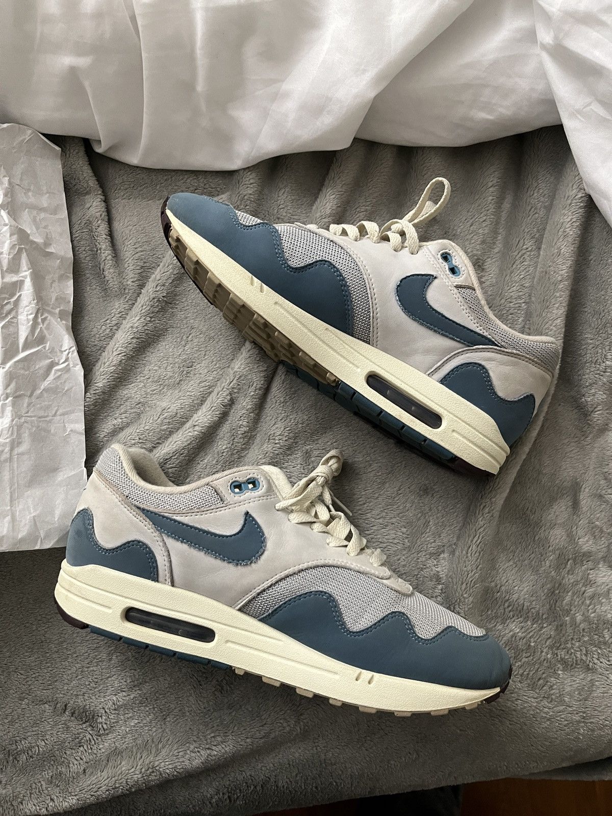 Nike × Patta Nike Air Max 1 Patta Waves Noise Aqua Size US 10.5 / EU 43-44 - 6 Thumbnail