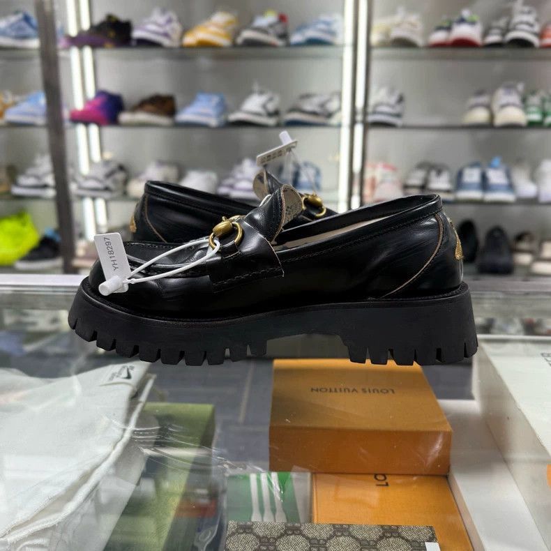Gucci GUCCI Loafers Size 38.5 Black-2506 Size US 8 / IT 38 - 5 Thumbnail