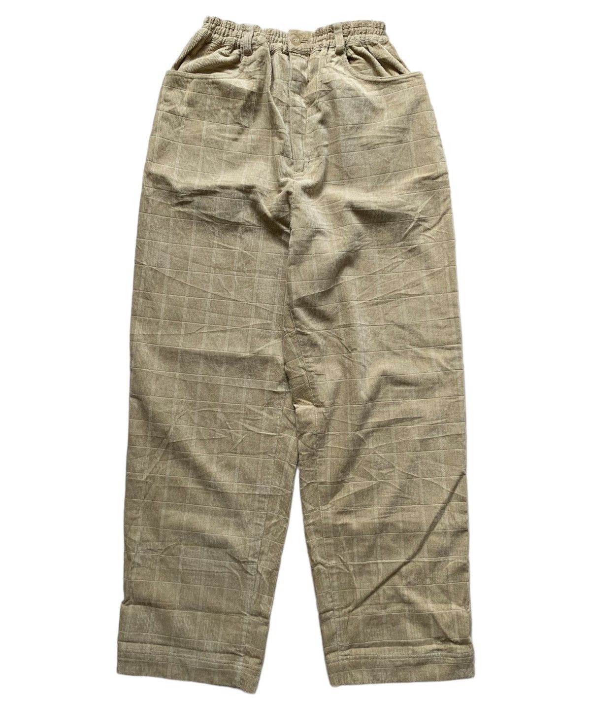 image of Vintage Hai Sporting Gear Issey Miyake Corduryoy Pants in Beige, Men's (Size 30)