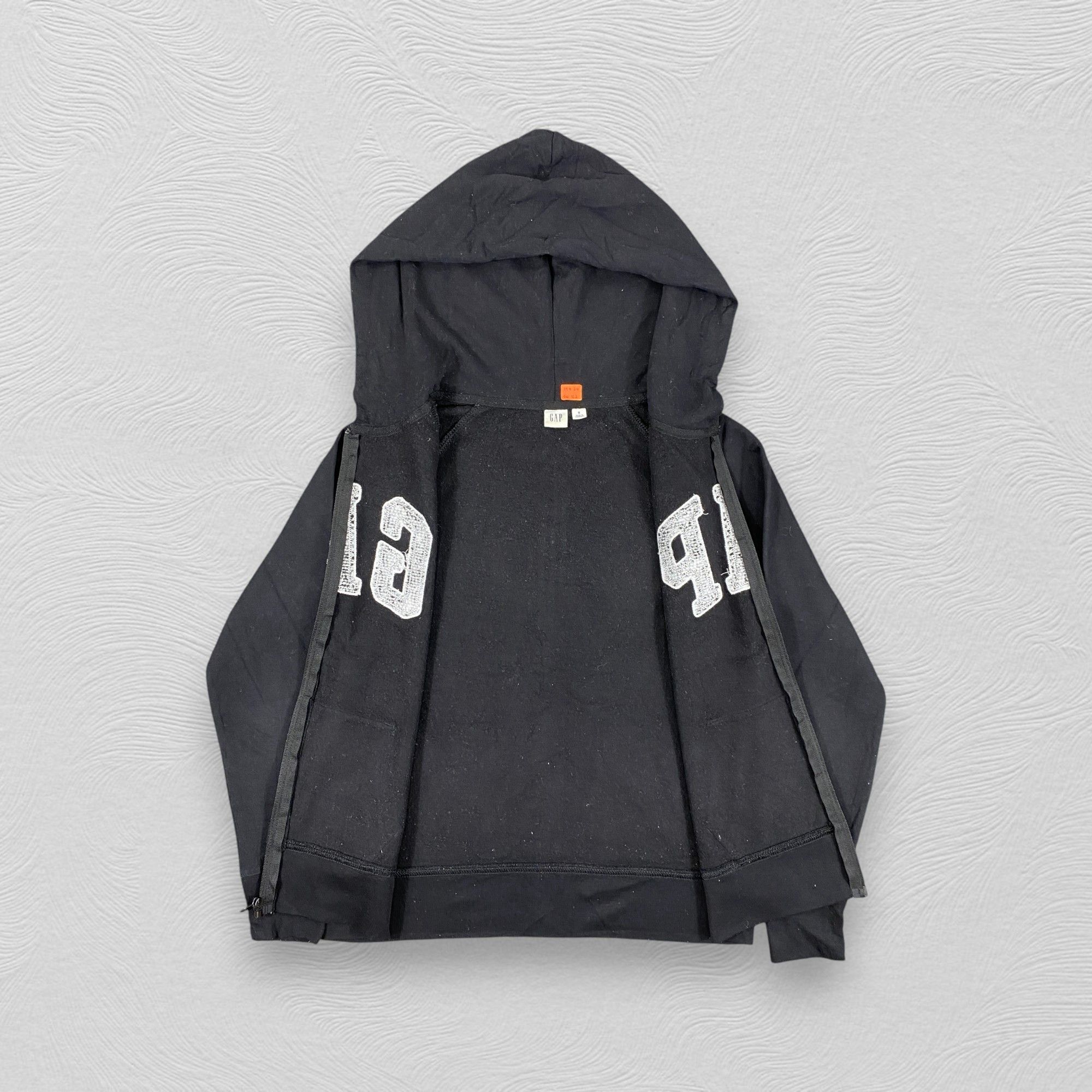 Gap Vintage Gap Black Hoodie -SW162 Size US XS / EU 42 / 0 - 3 Thumbnail