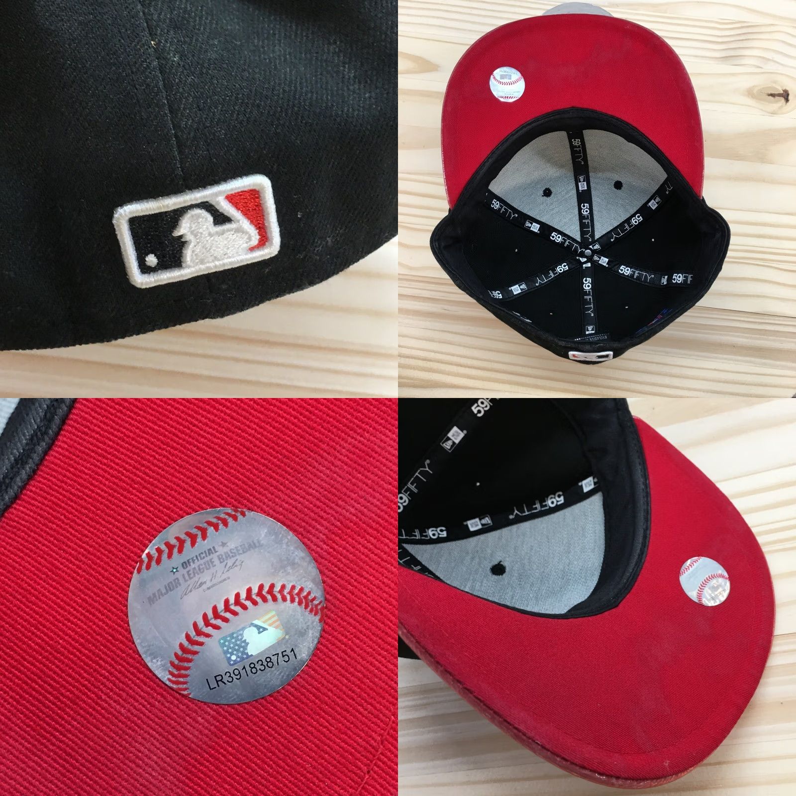 New Era New Era Hat Mens 7 1/8 Black Minnesota Twins Snapback Fitted Embroidered Logo Size ONE SIZE - 8 Thumbnail