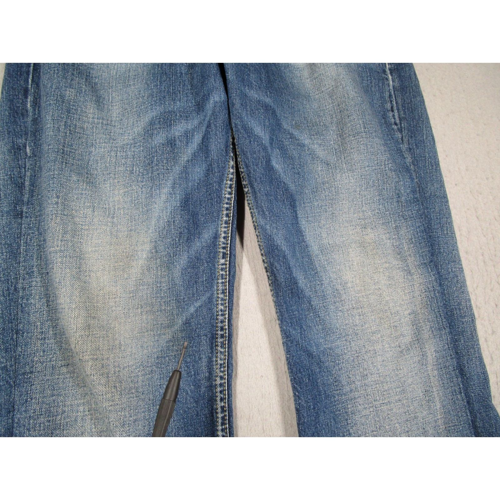 Pepe Jeans Pepe Jeans Portobello Jeans Men 36x30 Blue Denim Button Fly Straight Vintage Size US 36 / EU 52 - 4 Thumbnail
