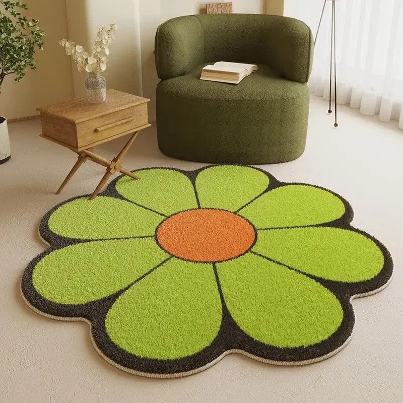 Other Round Plush Antislip Fluffy Large Area Thicken Mat Carpets Size ONE SIZE - 1 Preview