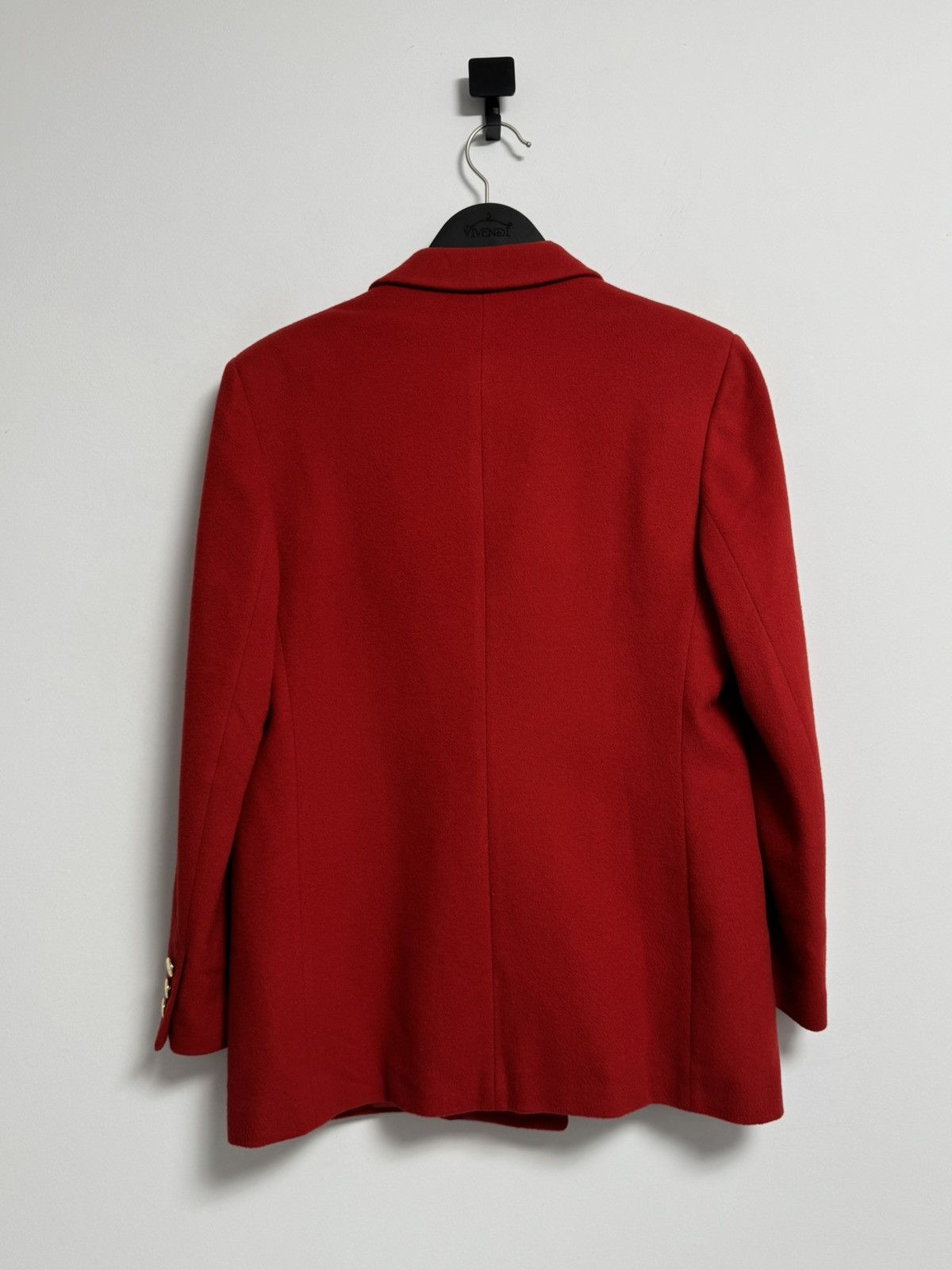 Burberry Burberrys London Vintage Double Breasted Wool Blazer Gold Size M / US 6-8 / IT 42-44 - 18 Thumbnail