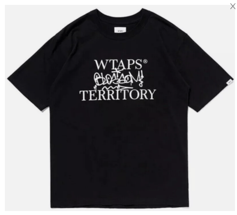 image of he Bembury “Blossoms” T-Shirt Size L in Black, Men's