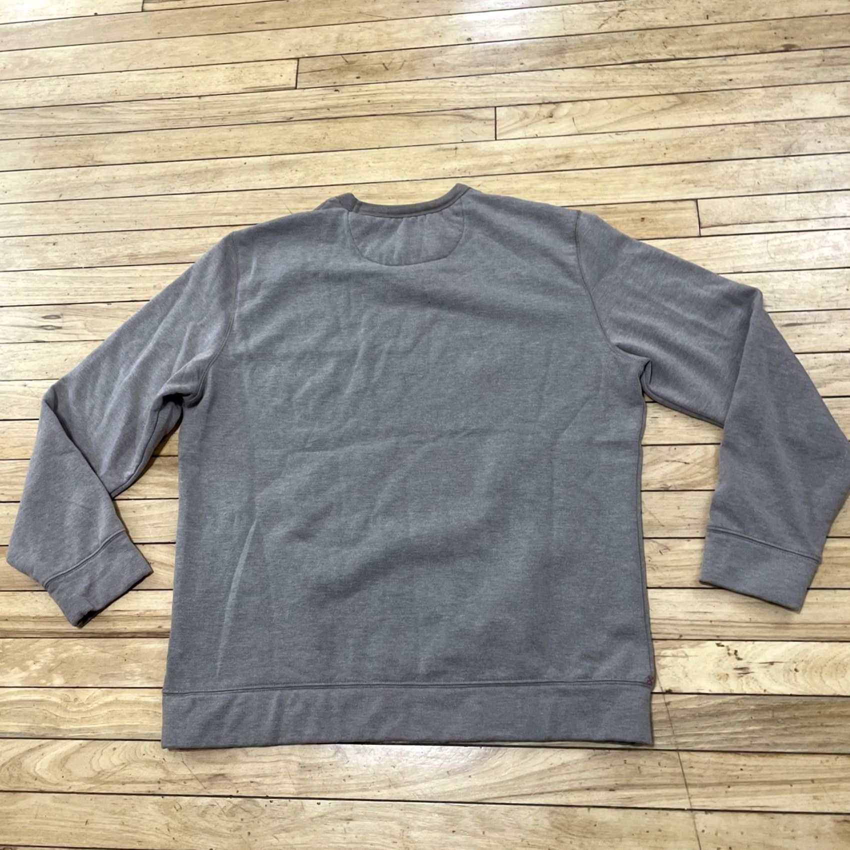 Vintage JACHS Lounge Sweater Men L Gray Tan Fleece Lined Sweatshirt Active Athleisure L Size US L / EU 52-54 / 3 - 2 Thumbnail