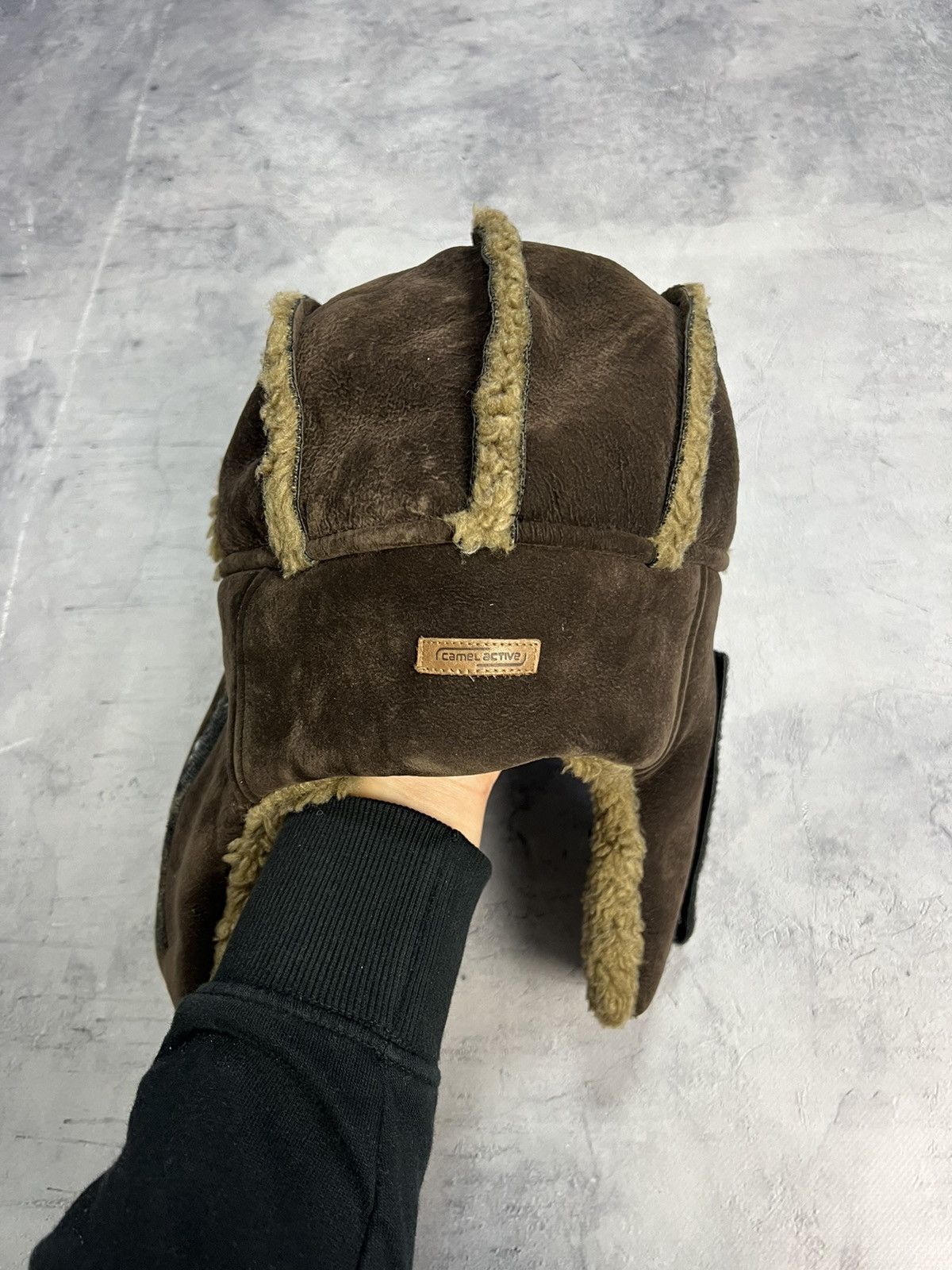 Vintage Vintage Aviator Hat Camel Active Size ONE SIZE - 4 Thumbnail