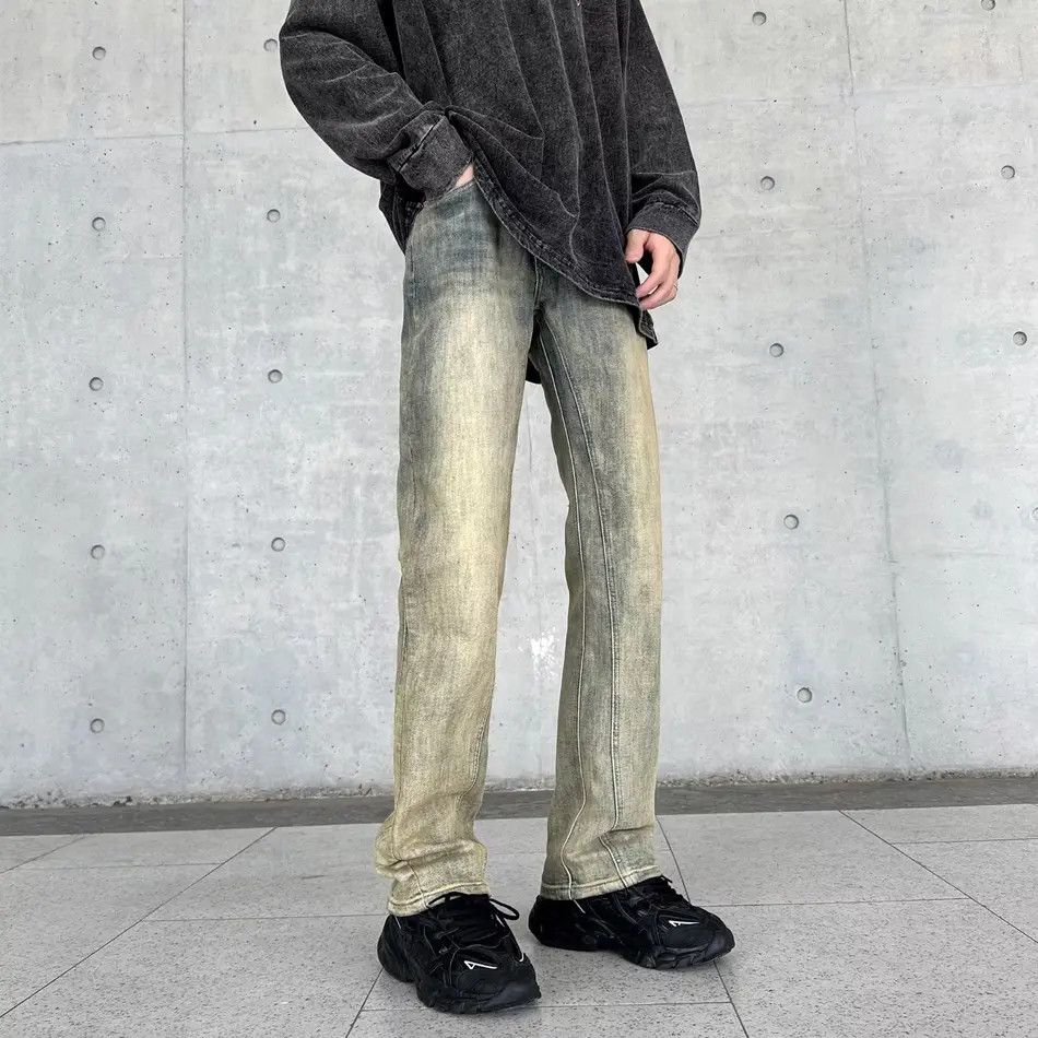 Japanese Brand × Jean Retro loose casual micro flared jeans Size US 30 / EU 46 - 5 Thumbnail