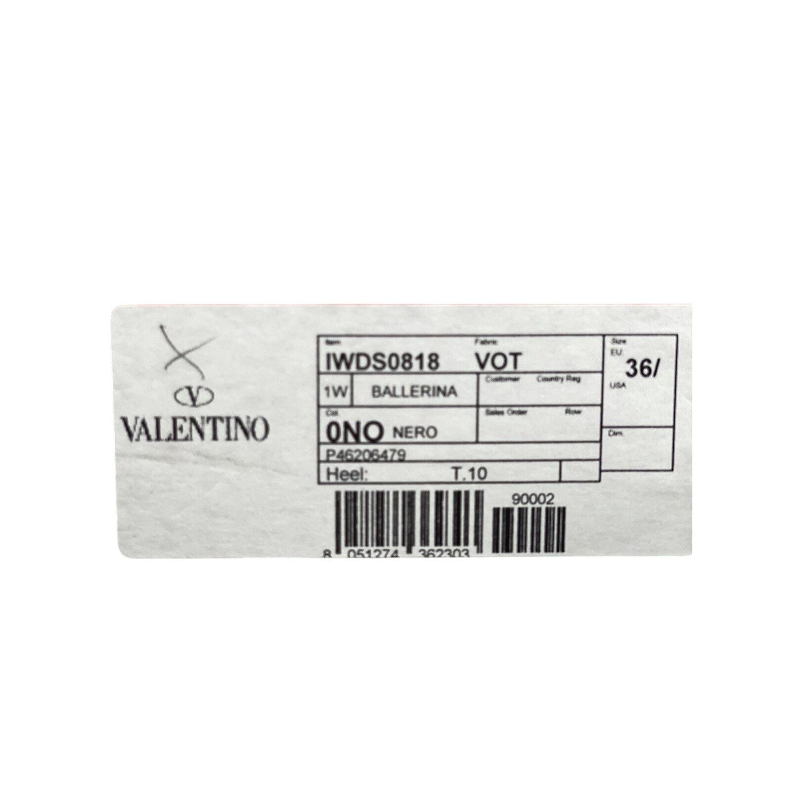 Valentino Valentino Garavani “One Rockstud” Ballet Flats Size 36 EU Size US 6 / IT 36 - 8 Thumbnail