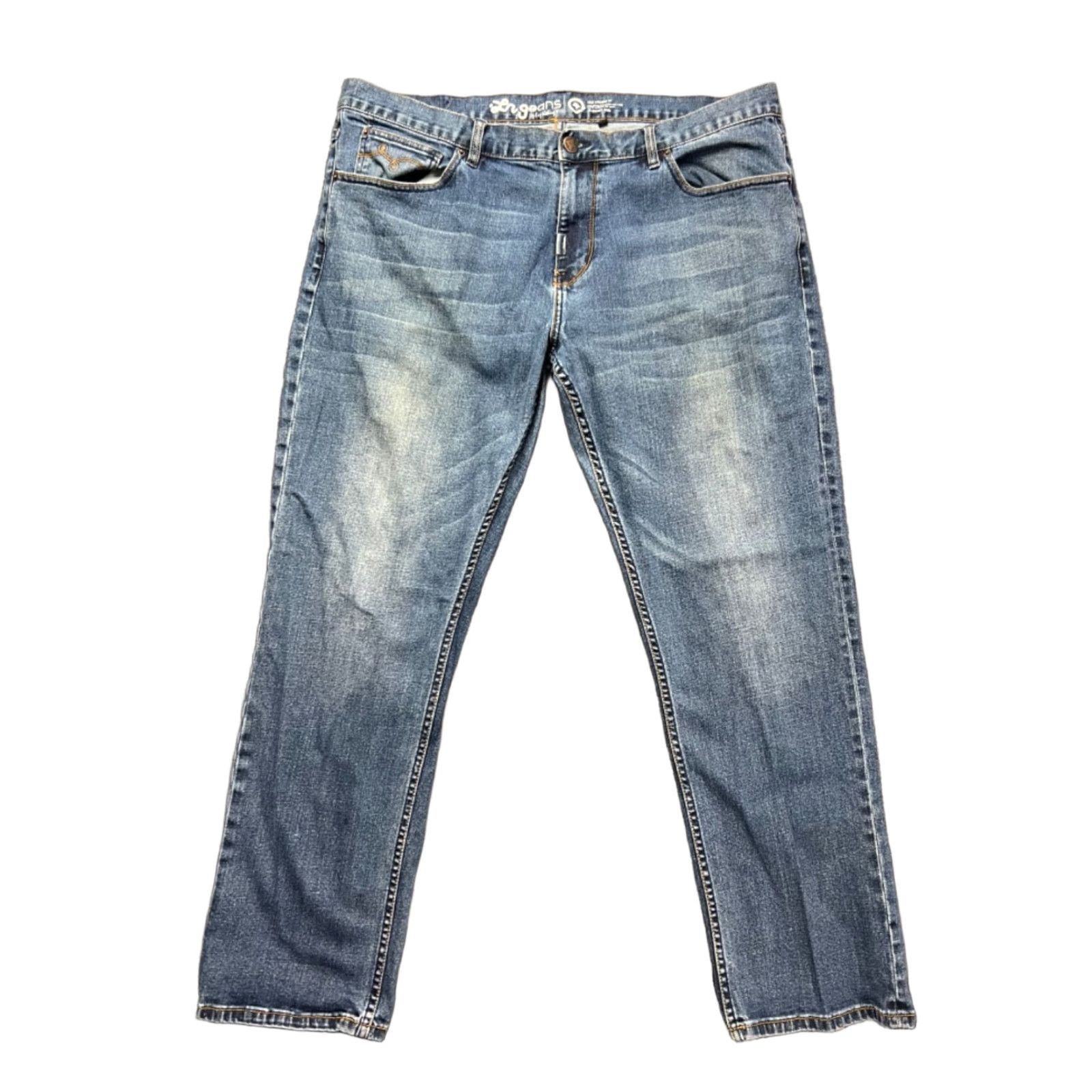 Vintage **LRG Men's Regular Fit Straight Leg Blue Jeans Size 40x32** User: **LRG Men's Regular Fit Blue Straight Leg Jeans Size 40x32** Size US 40 / EU 56 - 1 Thumbnail