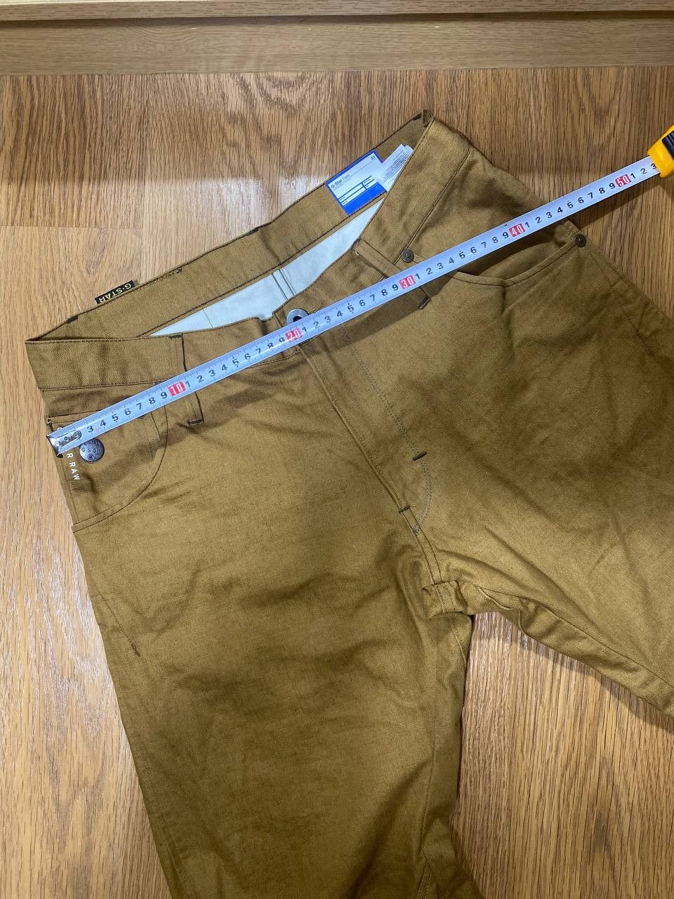G-Star G Star Raw 90's Vintage Double Knee Faded Jeans Y2K Hype Size US 32 / EU 48 - 3 Thumbnail