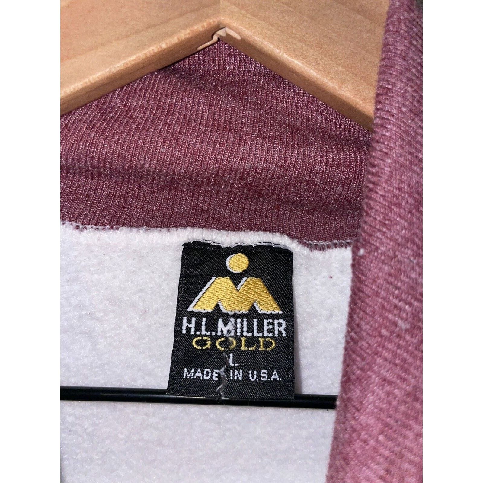 Vintage Vintage Gray Sweatshirt HL Miller Winter Crewneck 90s VTG L Size US L / EU 52-54 / 3 - 8 Thumbnail