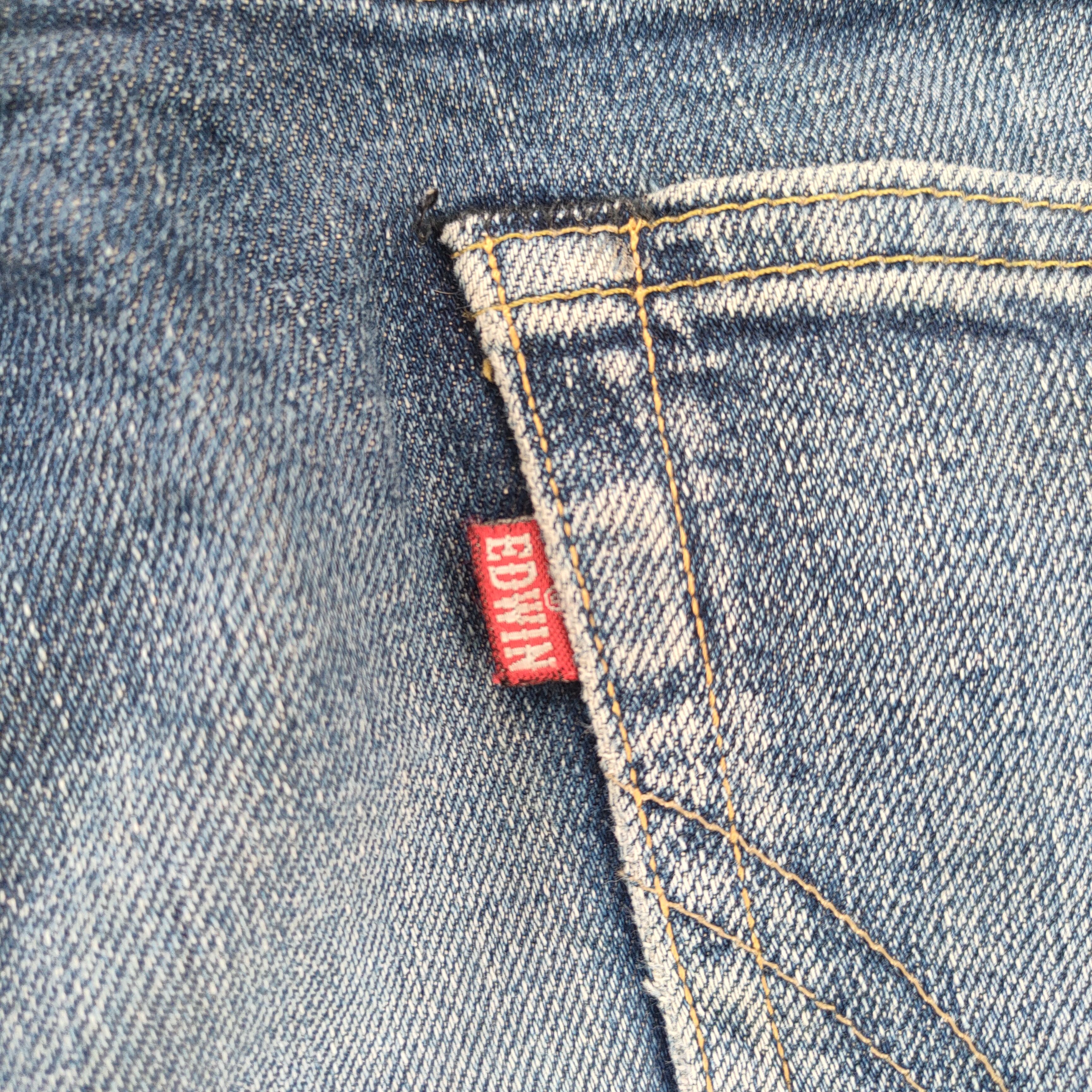 Edwin VINTAGE EDWIN SKINNY FADED RIPPED JEANS DENIM PANTS Size US 34 / EU 50 - 13 Thumbnail