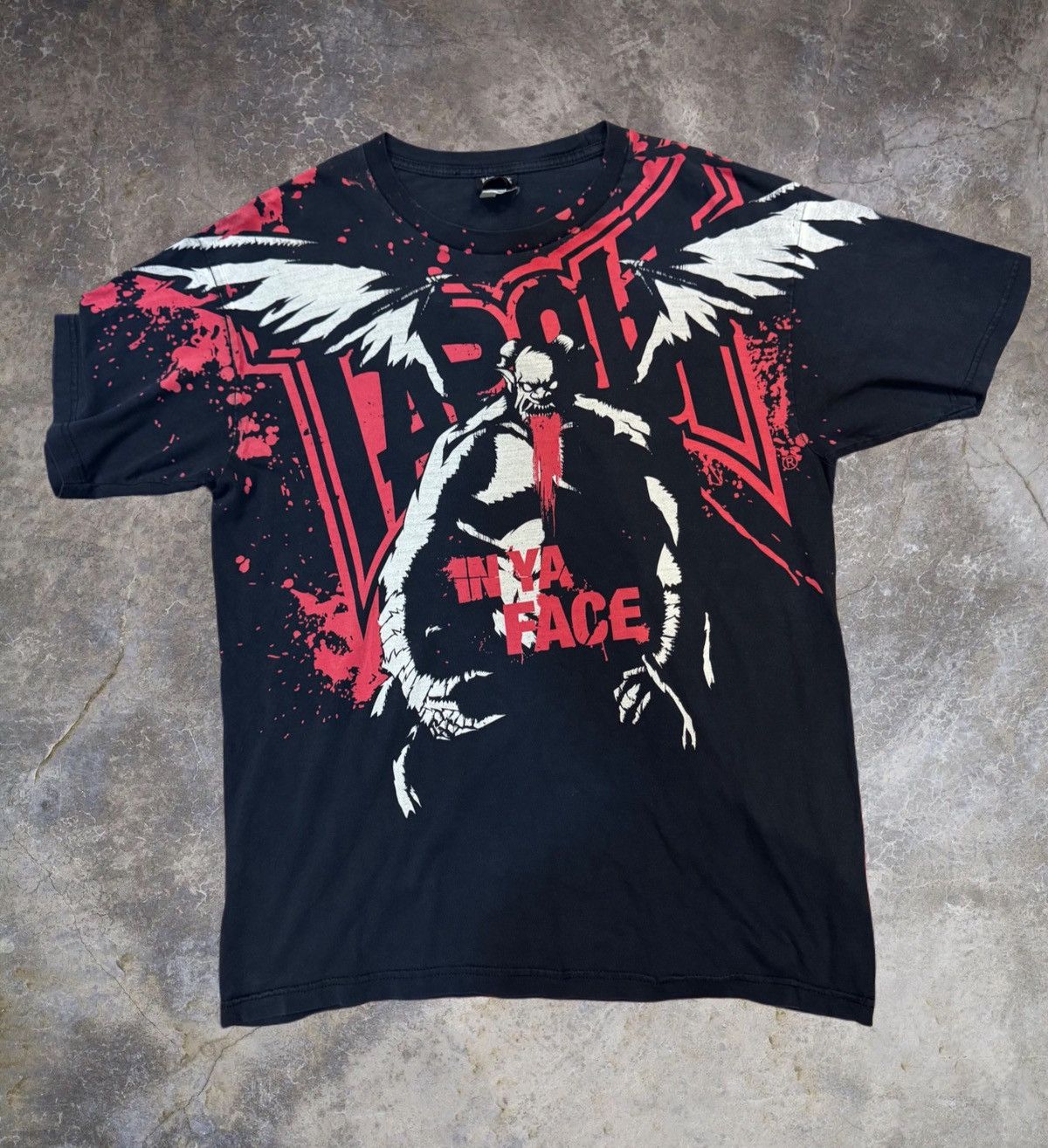 Tapout Tapout Rare Pcs Devil FullPrint Vintage Y2K Tshirt Size US XL / EU 56 / 4 - 1 Thumbnail