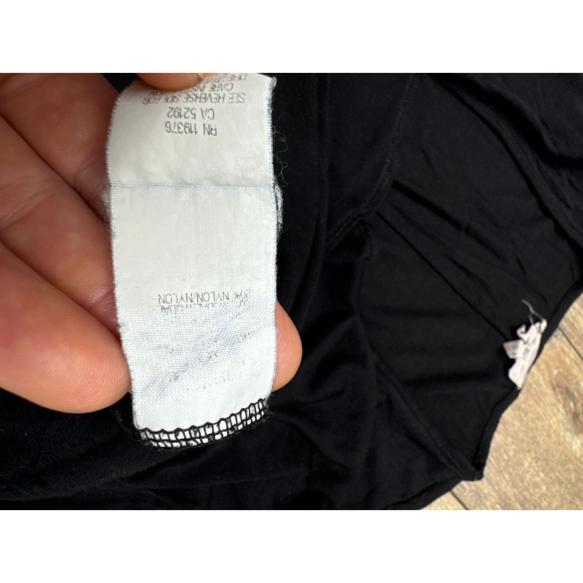Helmut Lang Black Long-Sleeve Top Size S / US 4 / IT 40 - 7 Thumbnail