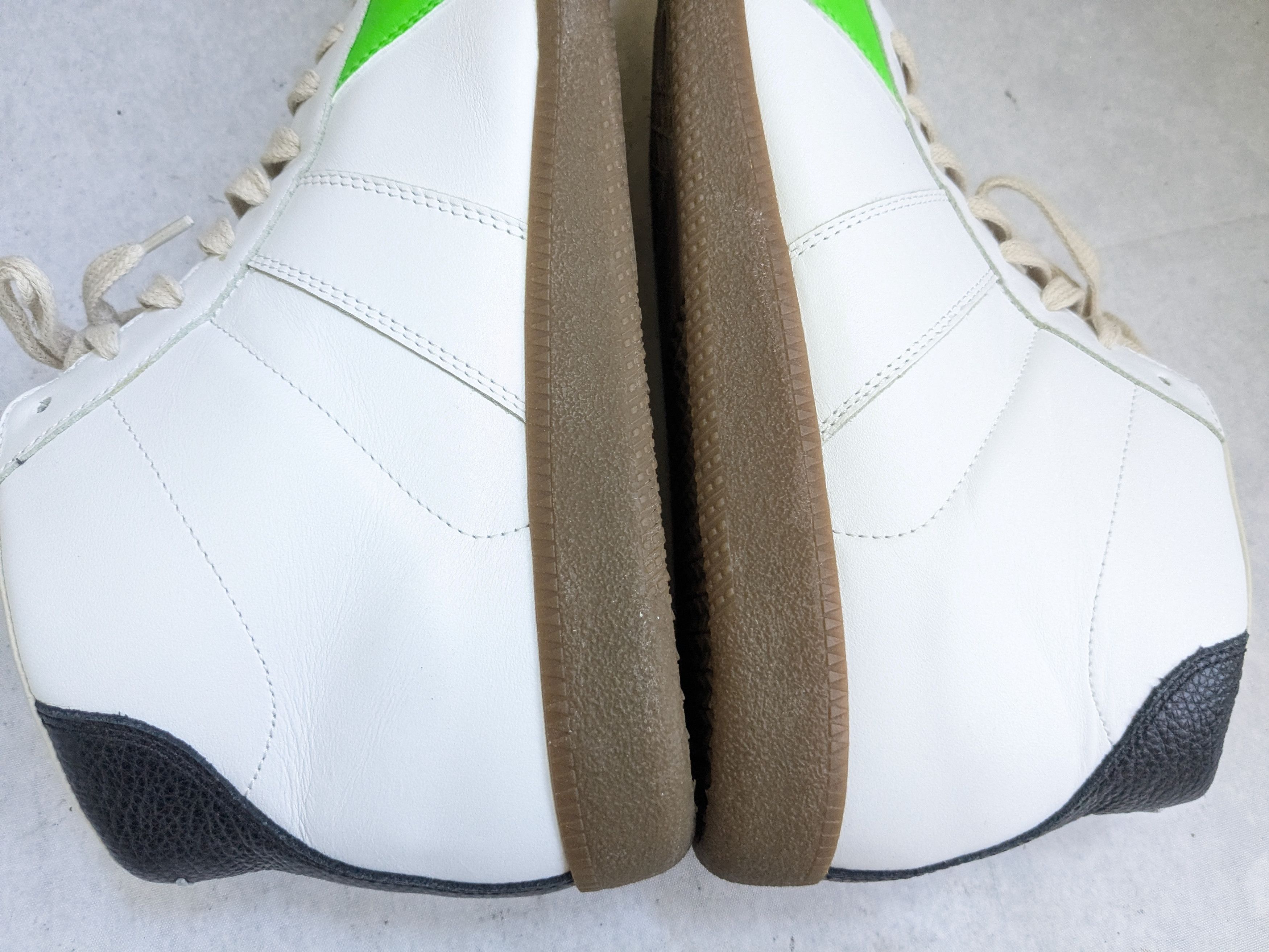 Maison Margiela Maison Margiela Replica GAT Sneakers White Green 13 46 Size US 13 / EU 46 - 13 Thumbnail