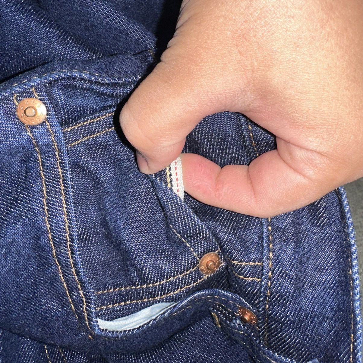 Levi's Levis Big E Selvedge 90s 501 Denim Size US 31 - 6 Thumbnail