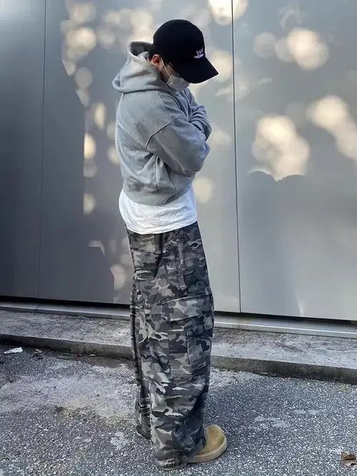 Jean Chiyuri x Ayako Baggy Cargo Wide Leg Pants Size US 30 / EU 46 - 6 Thumbnail