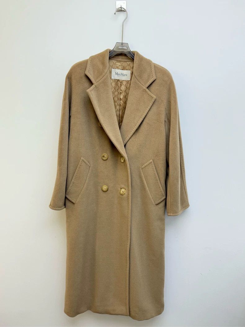 Max Mara Max Mara Classic Camel Coat 101801 Size S / US 4 / IT 40 - 1 Thumbnail