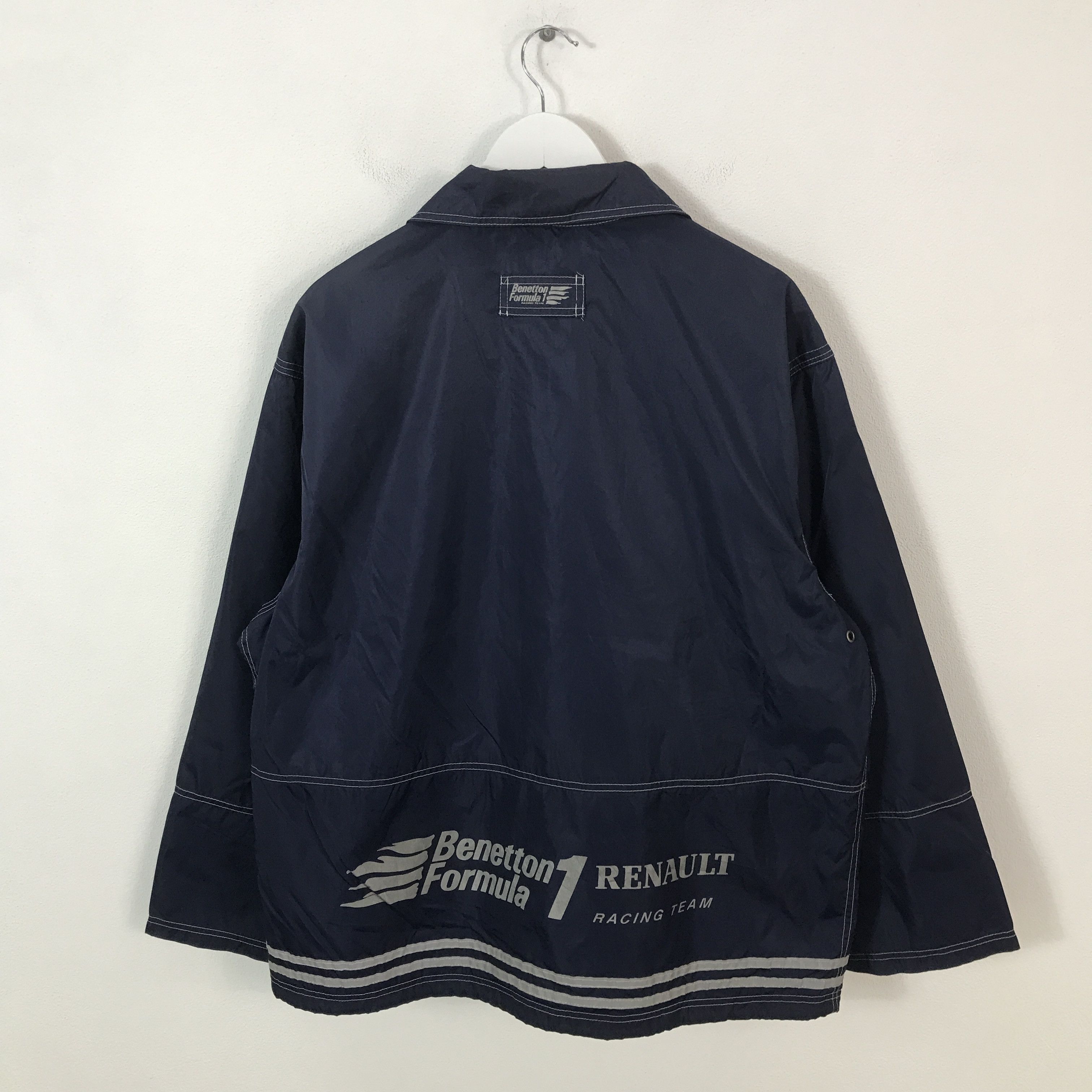 United Colors Of Benetton benetton formula 1 Sport Windbreaker jacket Size US L / EU 52-54 / 3 - 1 Thumbnail