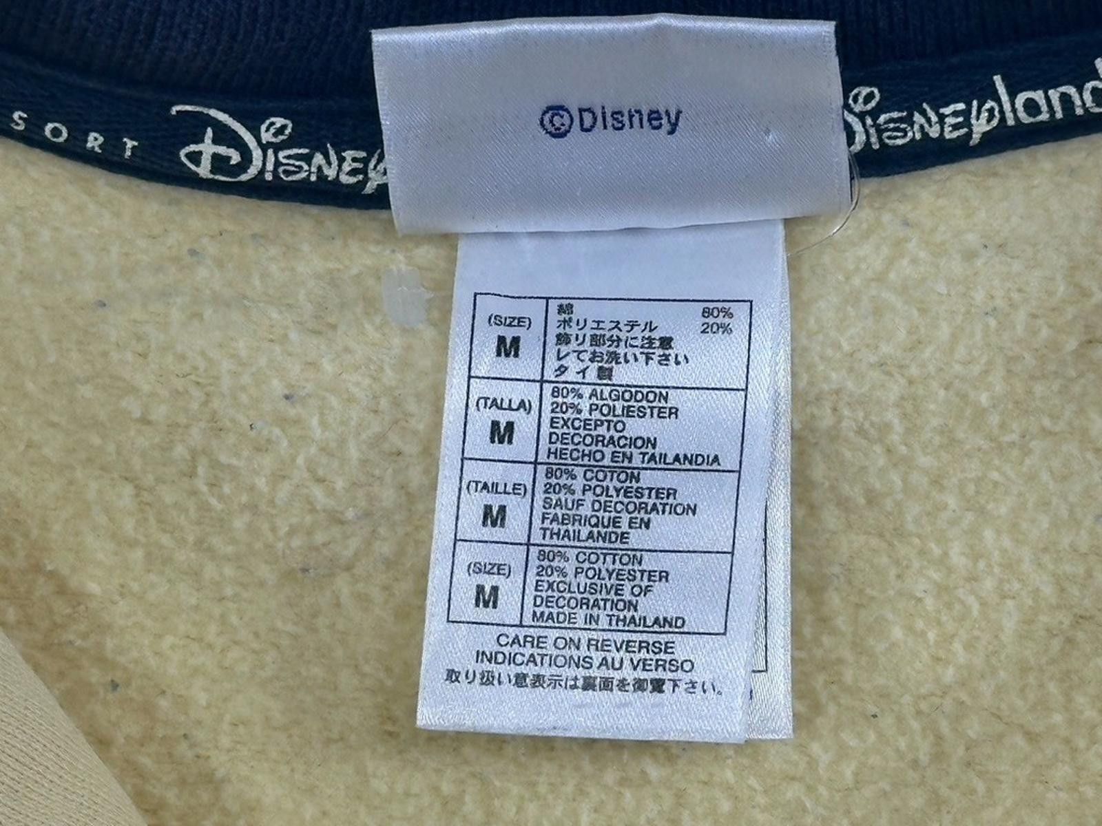 Disney Disneyland Minnie Mouse Embroidered Sweatshirt Yellow Medium Size M / US 6-8 / IT 42-44 - 11 Thumbnail
