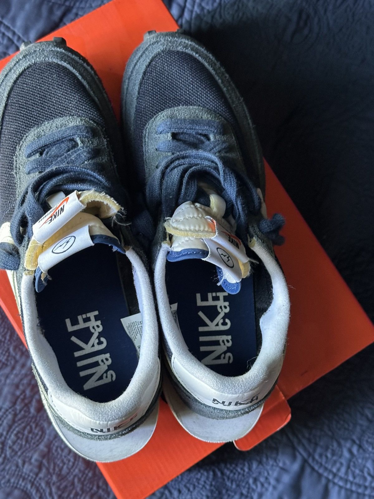 Sacai Nike LD Waffle Sacai Fragment Blue Void Size US 9 / EU 42 - 12 Thumbnail
