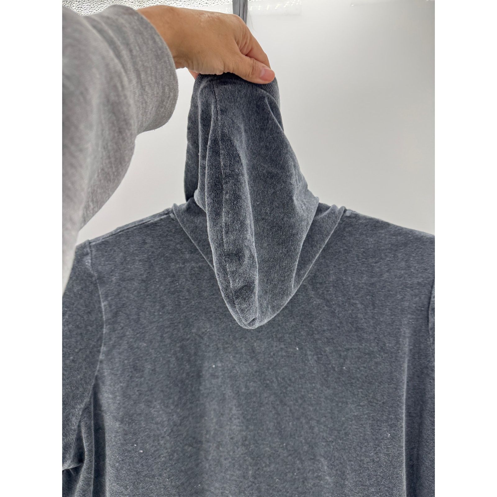 Other Lane Bryant True Y2K velvet full zip hoodie sweater 26/28 Size 4XL / US 24-26 - 9 Thumbnail