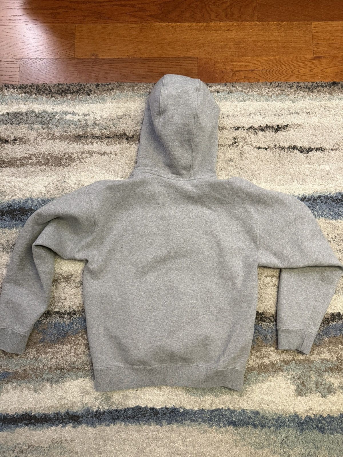 Nike Grey Middle Logo Hoodie Size US S / EU 44-46 / 1 - 2 Thumbnail