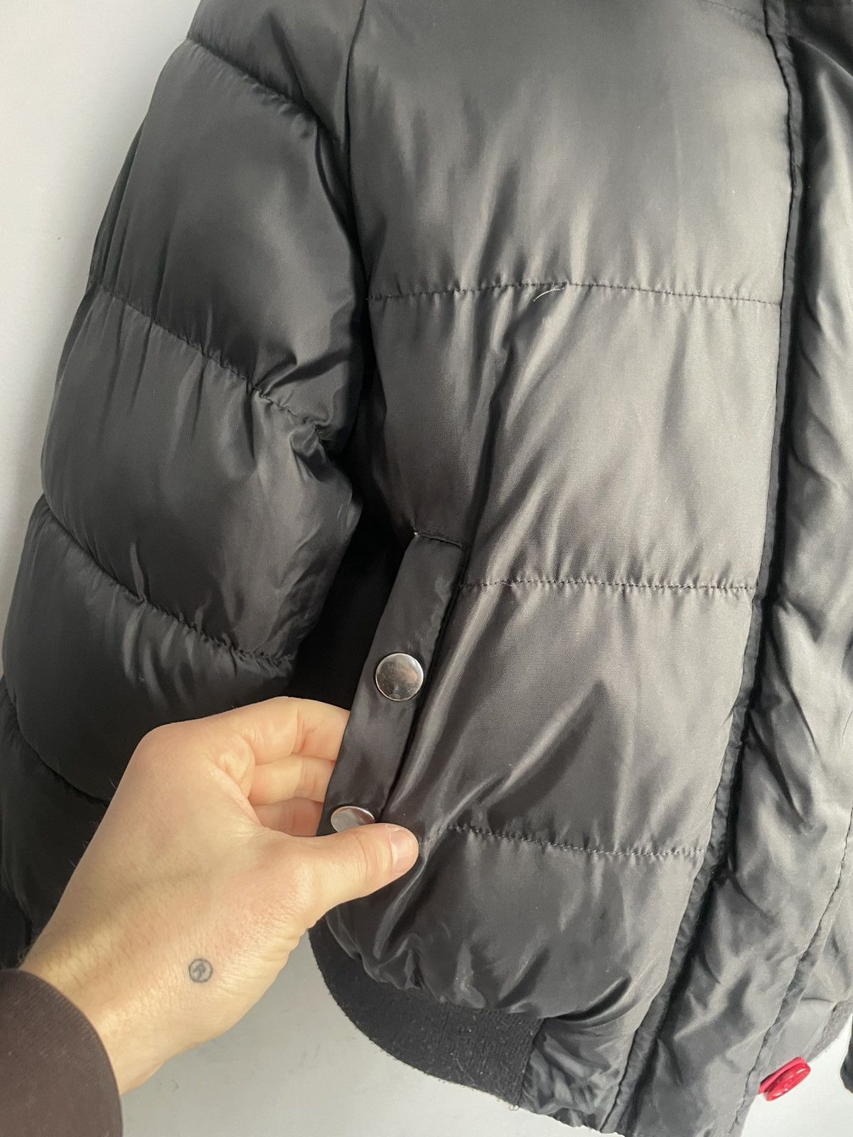 Hysteric Glamour Cropped puff jacket fur hood bomber hysteric glamour y2k Size US M / EU 48-50 / 2 - 4 Thumbnail