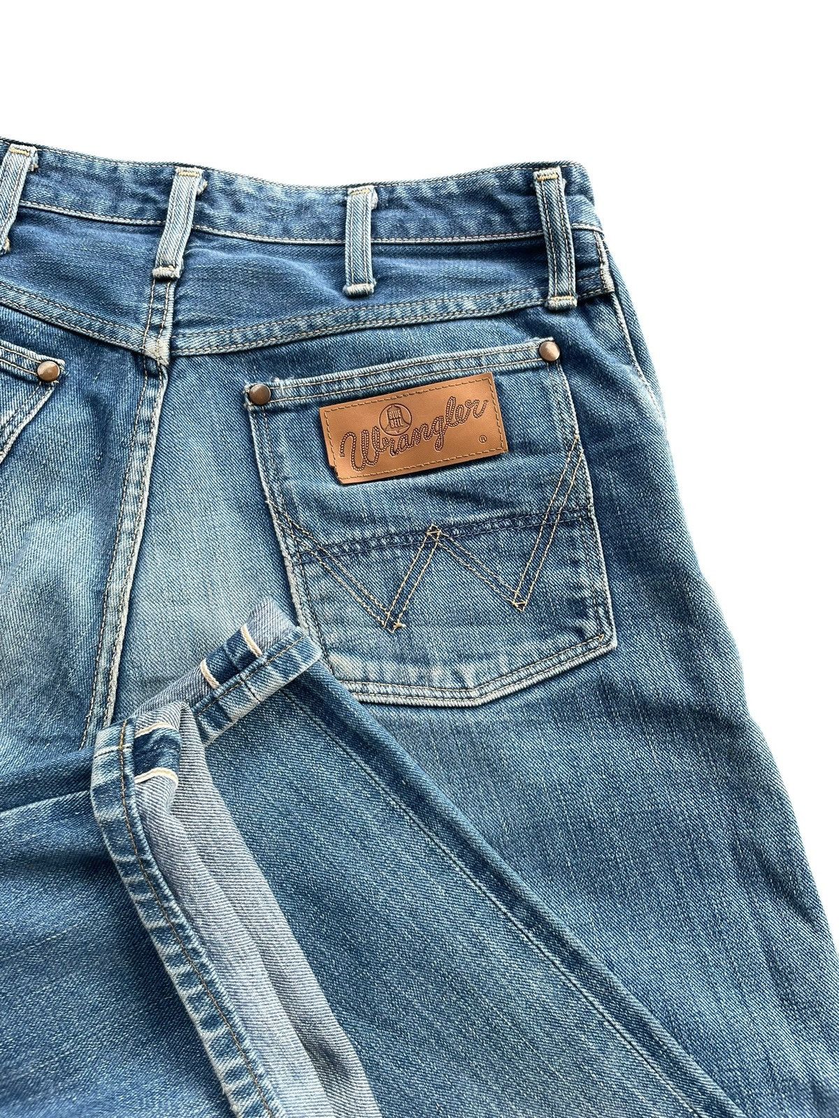 Wrangler Vintage Wrangler Blue Bell Selvedge Denim Size US 31 - 11 Thumbnail