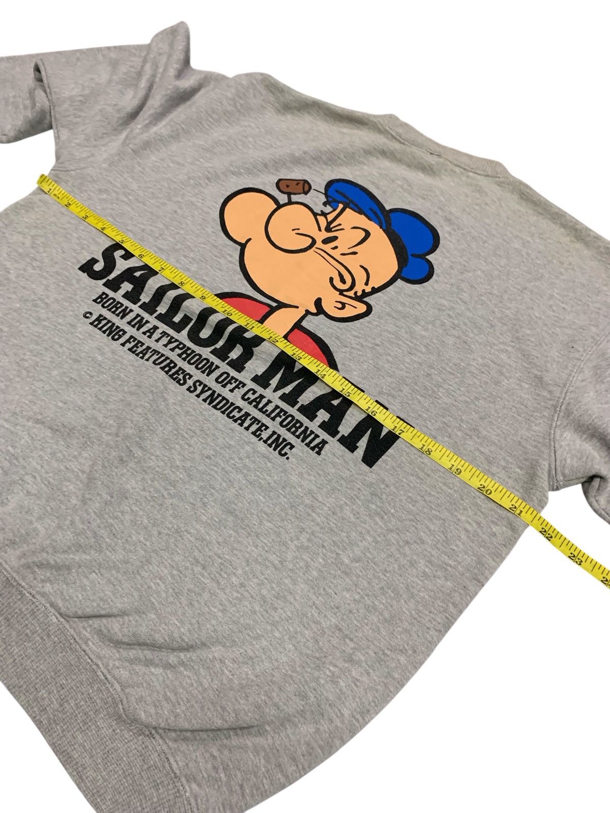 Cartoon Network Vintage 90's Popeye The Sailorman Sweatshirt Size US M / EU 48-50 / 2 - 7 Thumbnail
