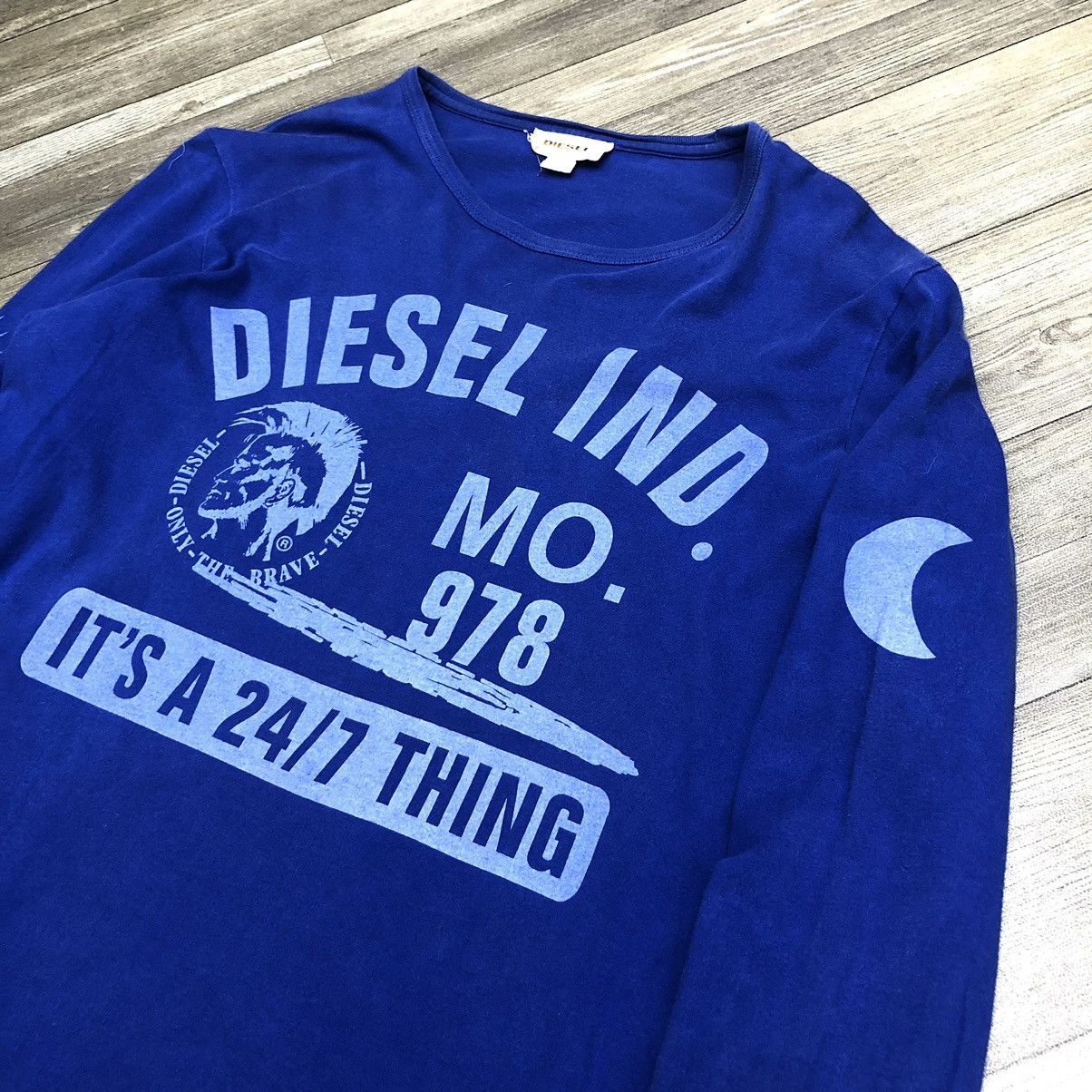 Diesel × Japanese Brand Vintage 90s Diesel Japan Style Rare Retro Long Sleeve Hype Size US M / EU 48-50 / 2 - 4 Thumbnail