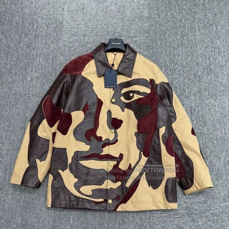 Louis Vuitton Louis Vuitton Leather Suede Panel Jacket. Size US L / EU 52-54 / 3 - 1 Thumbnail