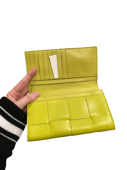 Bottega Veneta o1bcso1str0824 Size : OS / Long Wallet in Yellow Size ONE SIZE - 2 Thumbnail