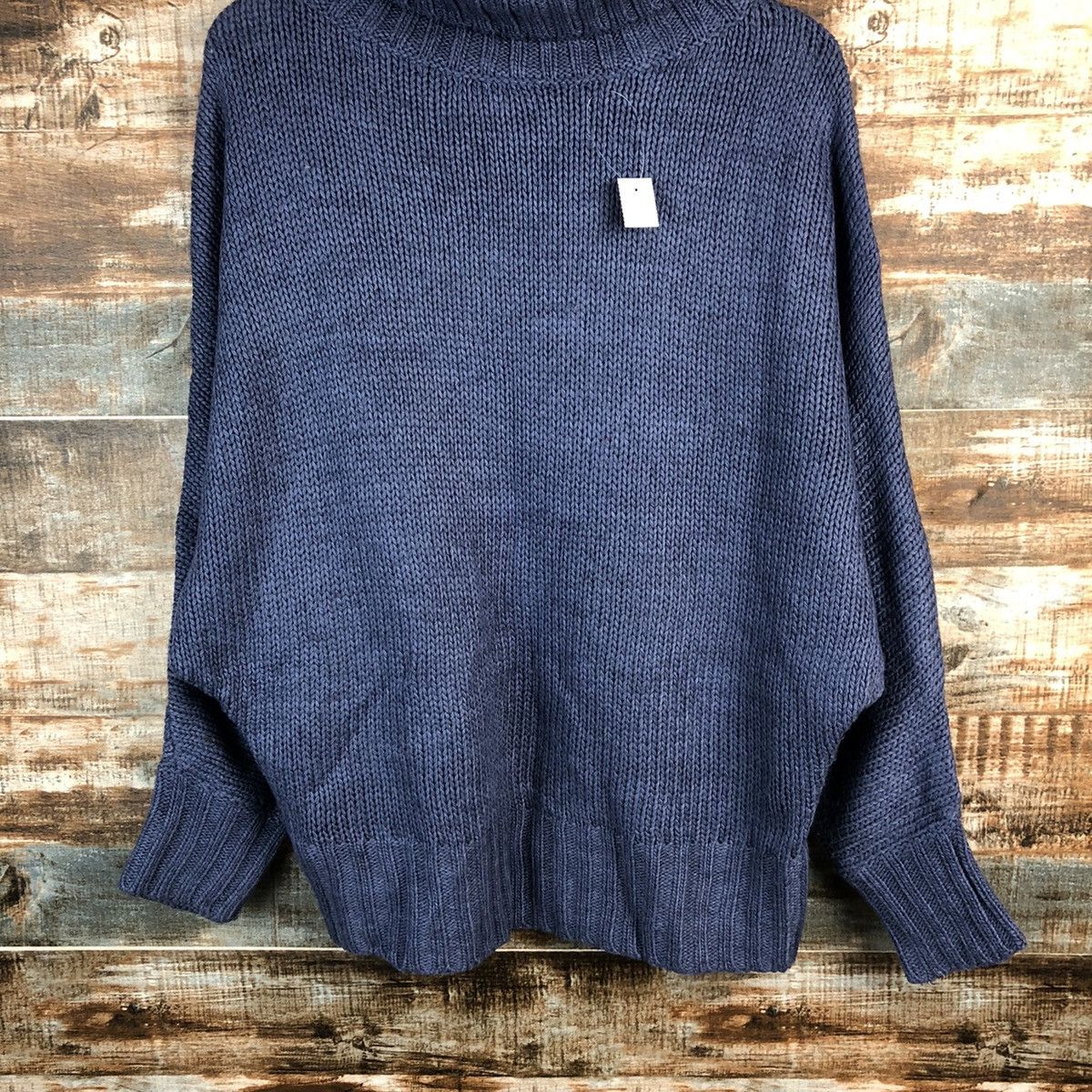 Japanese Brand Croisiere Dark Blue Knitwear sweatshirt #A1280 Size US M / EU 48-50 / 2 - 3 Thumbnail