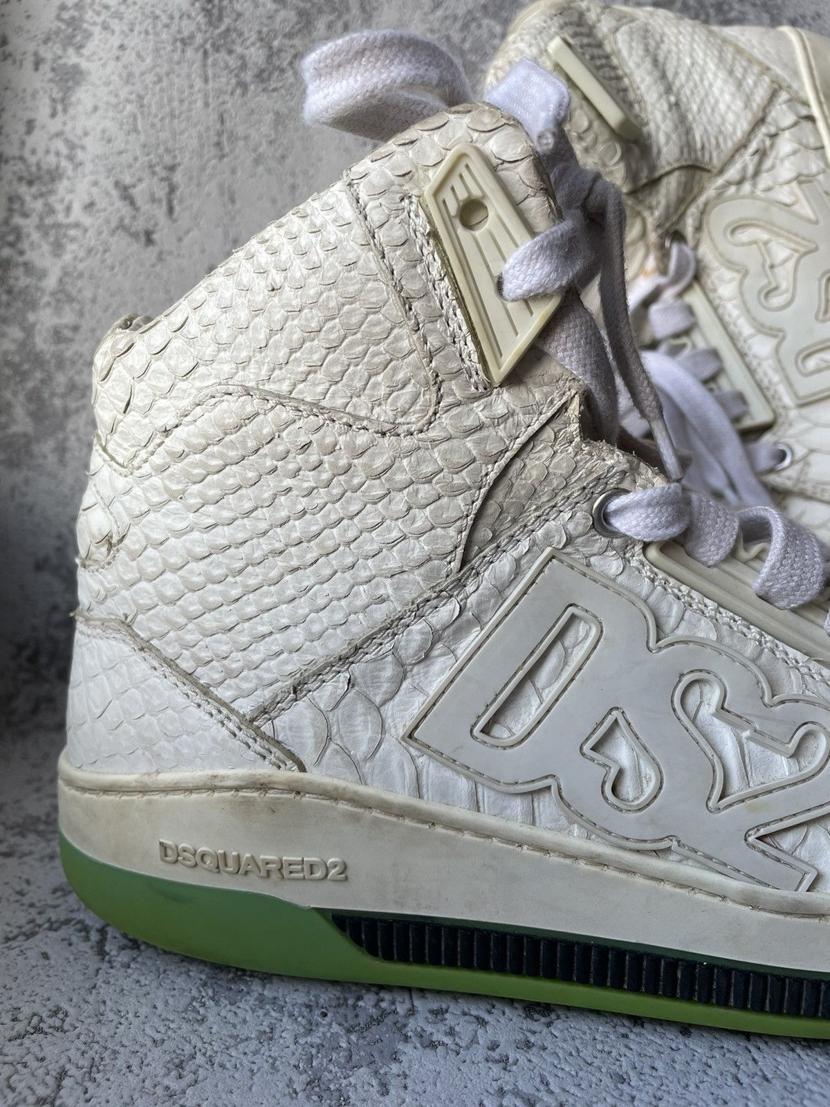 Dsquared2 Dsquared 2 Snake Skin Printed Sneakers Size US 8 / IT 38 - 2 Thumbnail