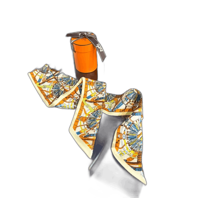 Hermes Hermes Patterned Silk Scarf with Box Size ONE SIZE - 1 Thumbnail