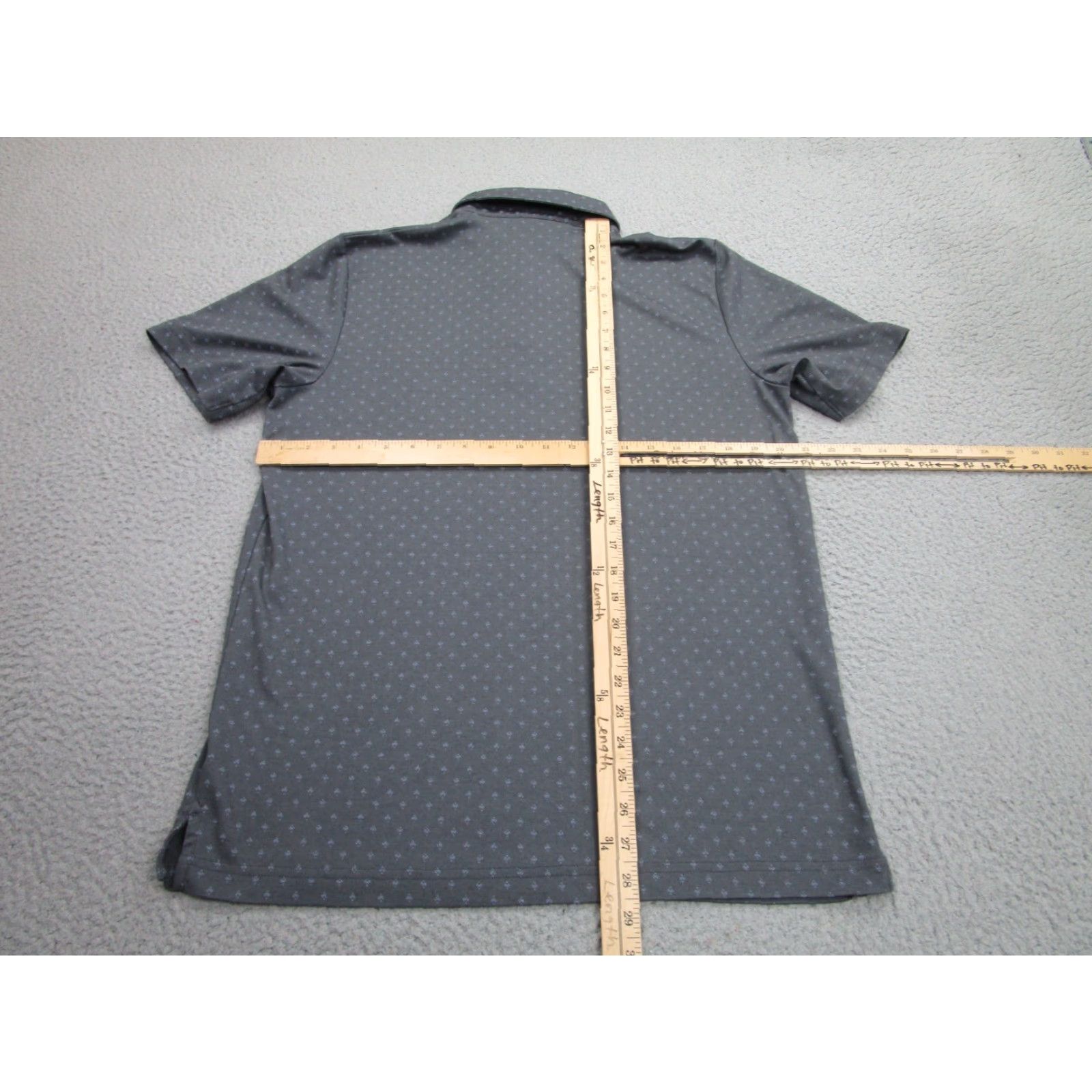 TravisMathew Travis Mathew Polo Shirt Mens M Gray Polka Dot Knit Performance Preppy Golf Shirt Mens M Gray Polka Dot Knit Performance Preppy Golf Size US M / EU 48-50 / 2 - 6 Thumbnail
