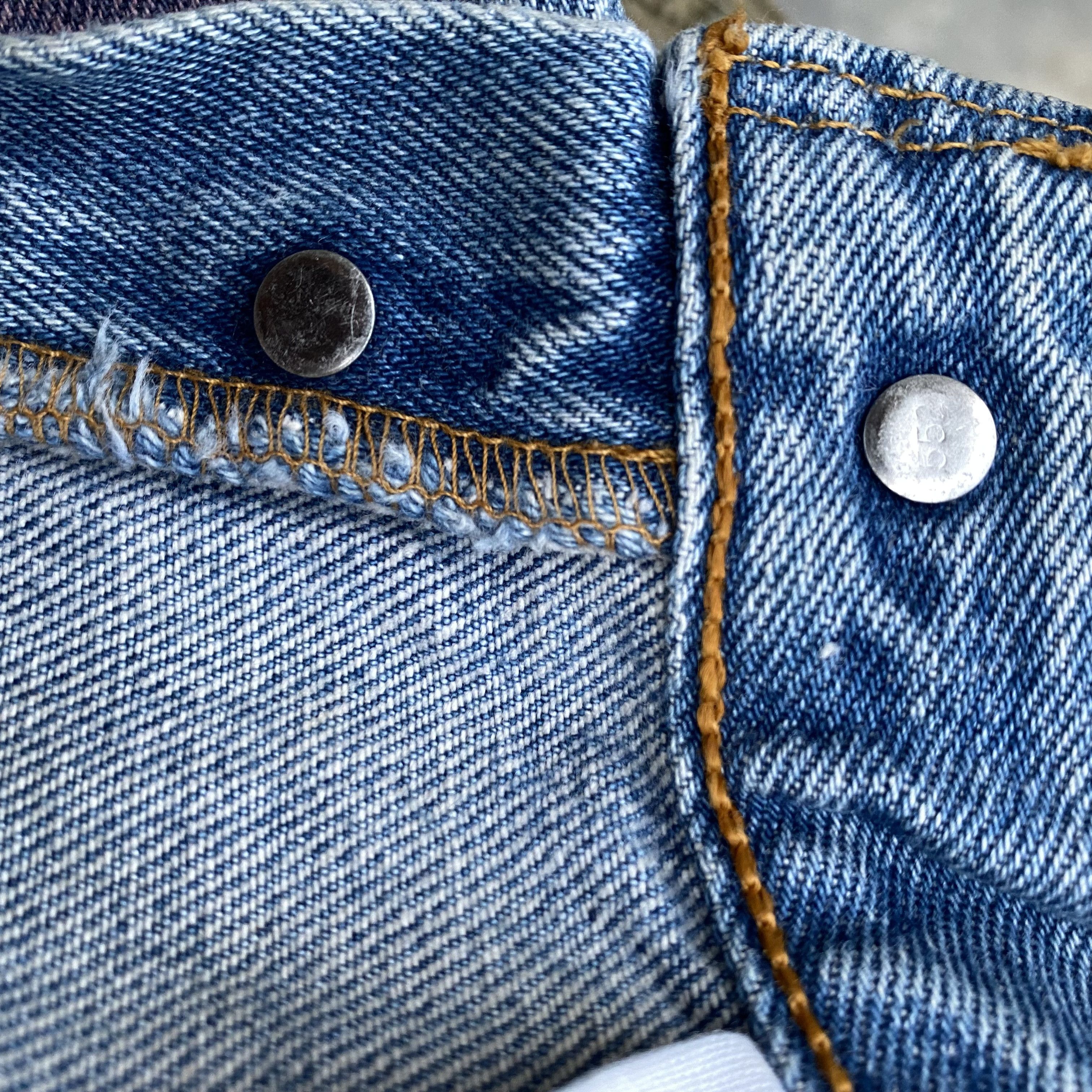 Levi's Vintage 90s Levis 501 Grunge Style Jeans Size 28" / US 6 / IT 42 - 8 Thumbnail
