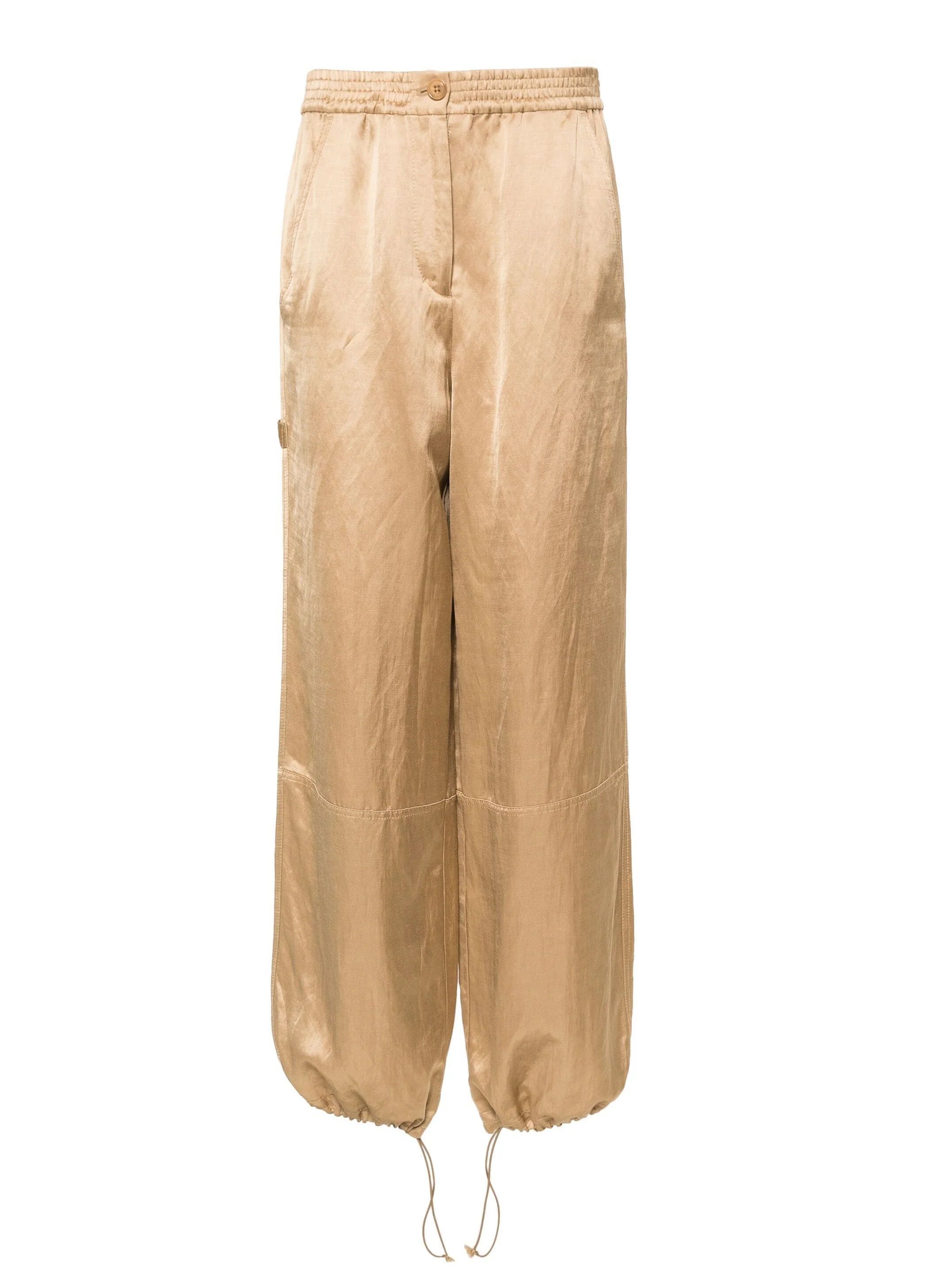 DOROTHEE SCHUMACHER Slouchy Coolness Pant Warm Beige Size 30" / US 8 / IT 44 - 3 Thumbnail