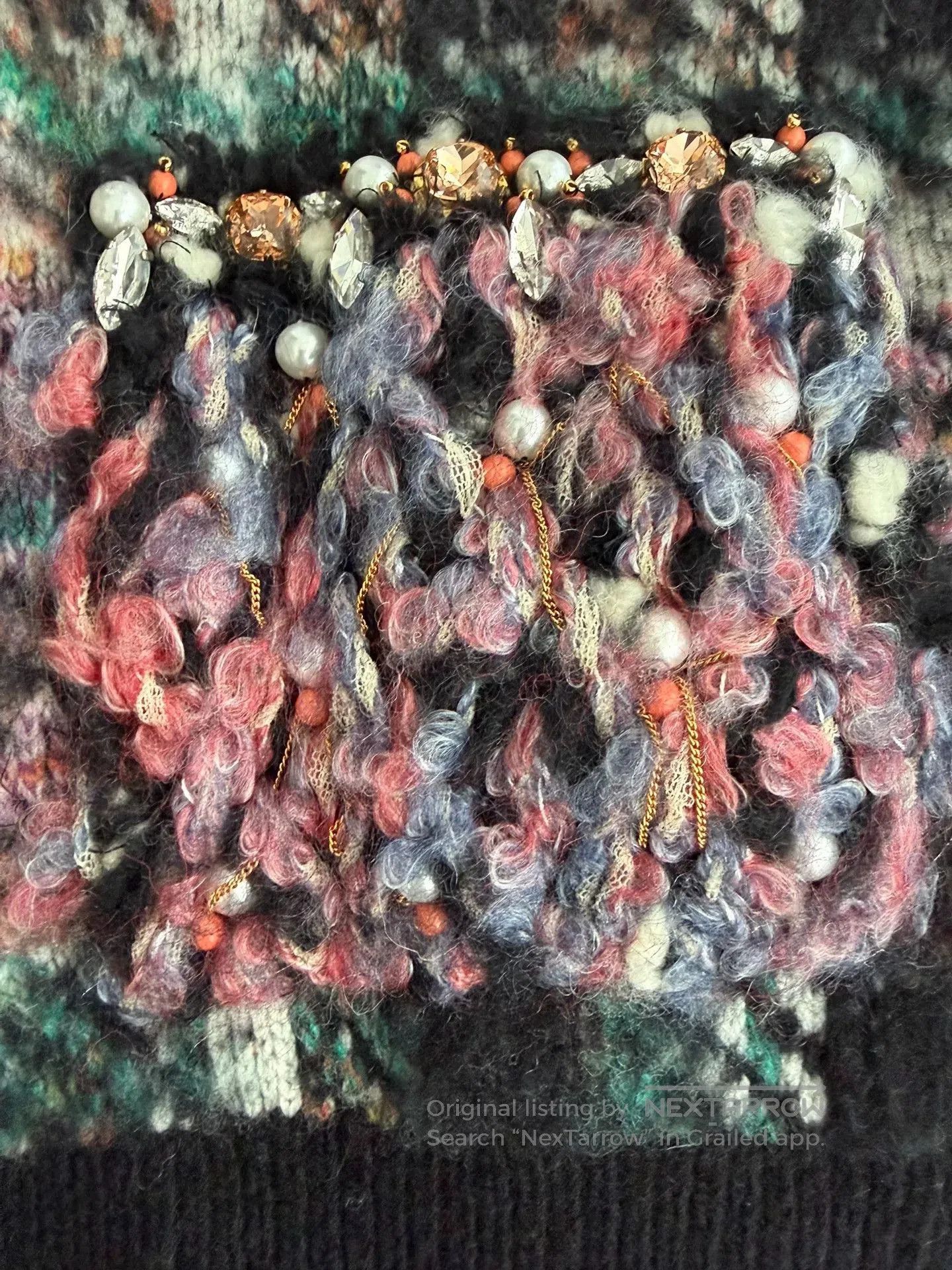 Chanel Chanel 22A Handcrafted Long Sweater. Size US XS / EU 42 / 0 - 4 Thumbnail