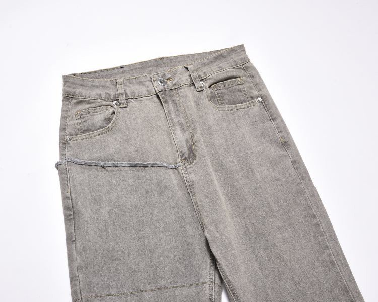 Japanese Brand × Vintage High street retro washed loose wide-leg flared jeans Size US 32 / EU 48 - 3 Thumbnail