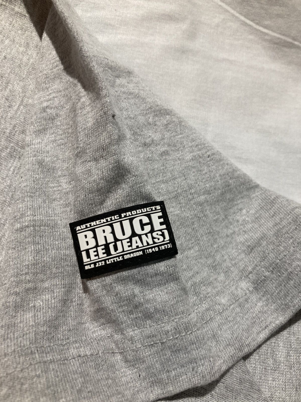 Vintage Bruce Lee (Jeans) T-shirt, Men’s size medium, made in Russia Size US M / EU 48-50 / 2 - 3 Thumbnail