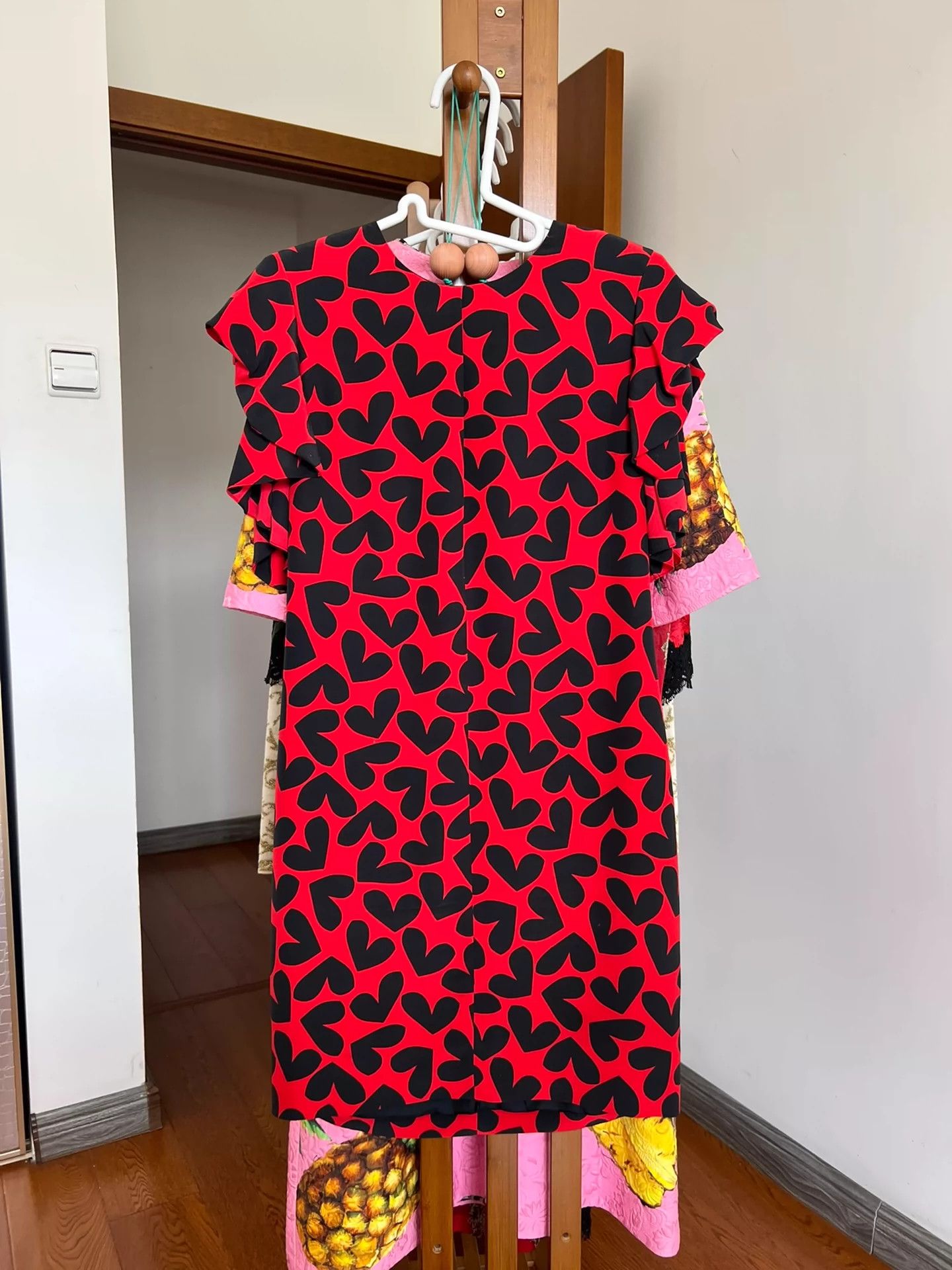 Saint Laurent Paris Saint Laurent Paris Love Dress Size US 38 / EU 54 - 1 Thumbnail