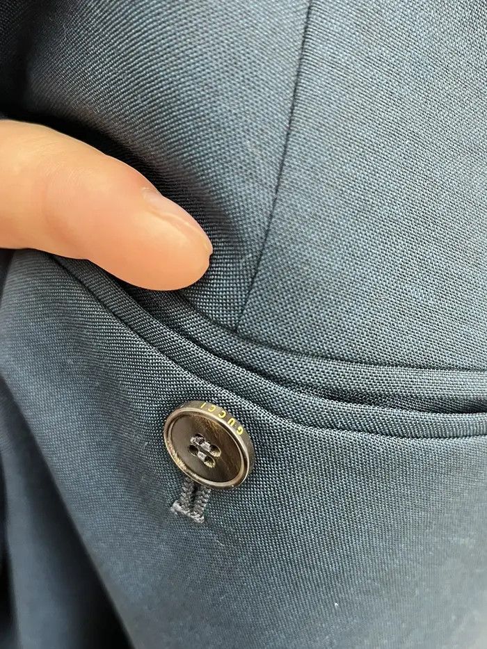 Gucci Gucci Uniform Classic Wool Pants Size 27" / US 4 / IT 40 - 4 Thumbnail