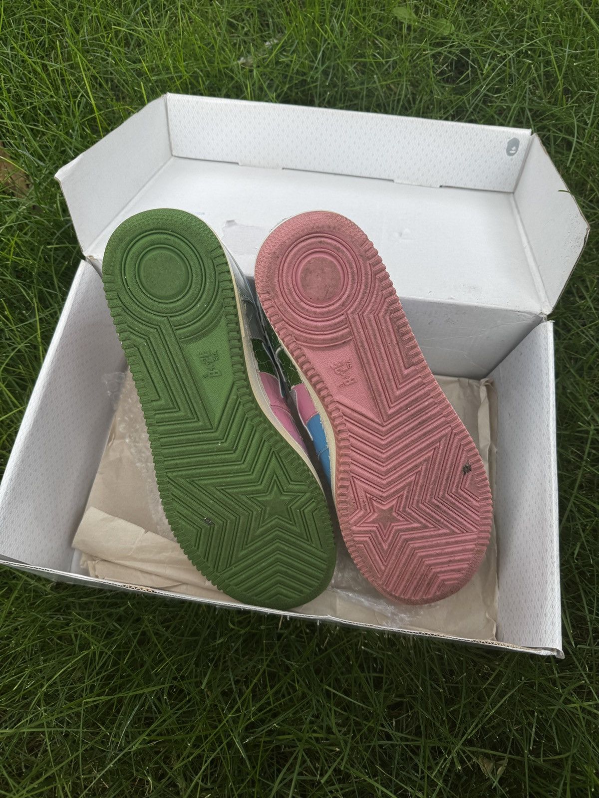 Bape Bapesta kaws 2001 crazy 1 Size US 12 / EU 45 - 4 Thumbnail